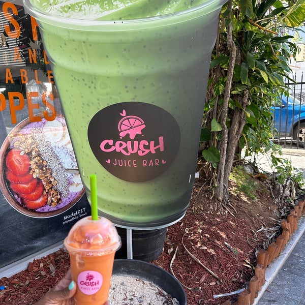 Photos at Crush Juice Bar Condado Juice Bar