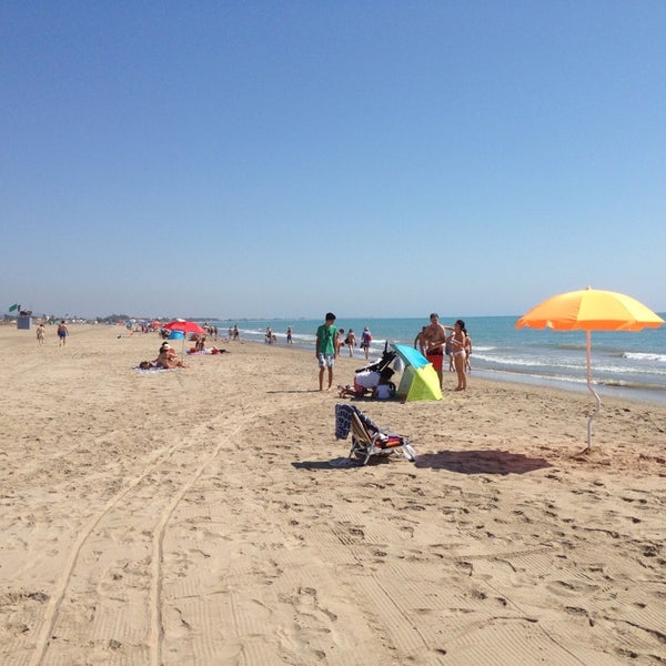 Photo taken at Playa de Almarda by Philipp K. on 6/28/2014