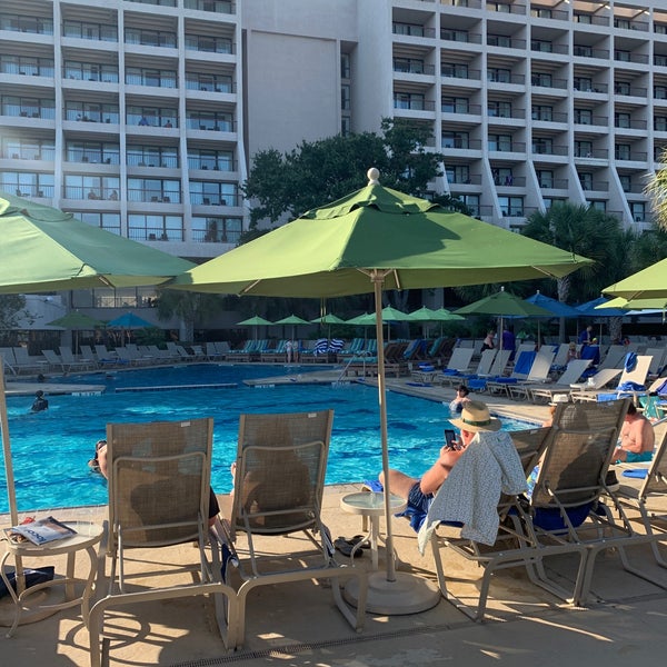 Photo taken at Hilton Head Marriott Resort &amp; Spa by Mark B. on 9/27/2019