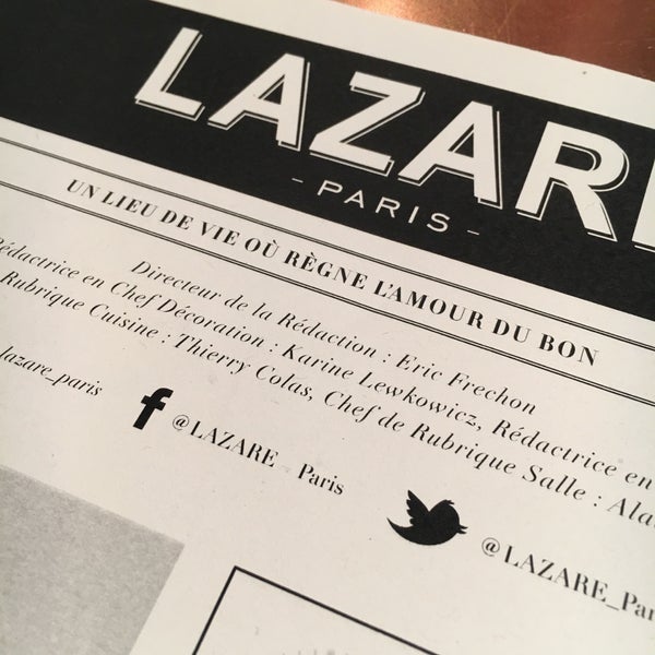 11/27/2017にMartineがLazare Parisで撮った写真