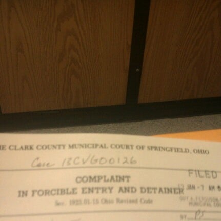Clark County Common Pleas Court Springfield OH Clark County Common Pleas Court Springfield OH