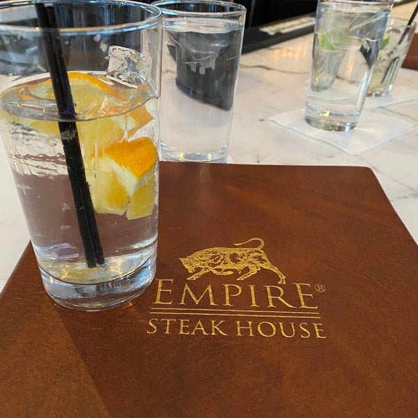 Photo taken at Empire Steak House by Candace H. on 1/20/2020