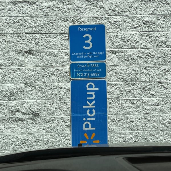 Walmart Grocery Pickup and Delivery Plano, TX