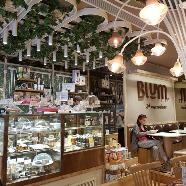 Photo taken at Blum Coffee House by Sarah J. on 11/10/2019