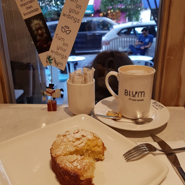 Photo taken at Blum Coffee House by Sarah J. on 11/9/2019