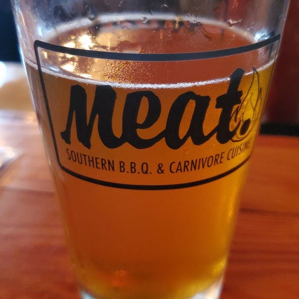 Photo taken at Meat. Southern B.B.Q. &amp; Carnivore Cuisine by Daniel P. on 6/21/2019