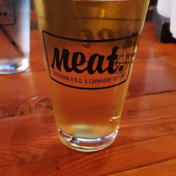 Photo taken at Meat. Southern B.B.Q. &amp; Carnivore Cuisine by Daniel P. on 6/21/2019