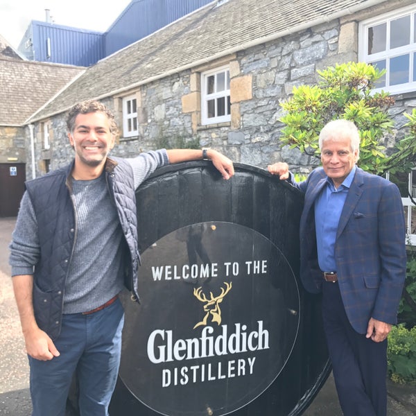 Photo taken at Glenfiddich Distillery by Rafique J. on 7/30/2017