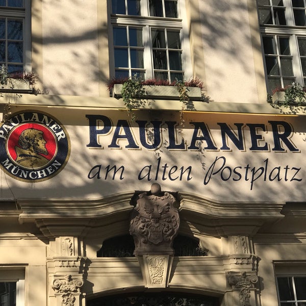 Foto tirada no(a) Paulaner am alten Postplatz por Jim B. em 4/22/2019