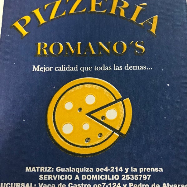 Pizzeria Romanos La Concepción Avenida Emperador Carlos Quinto