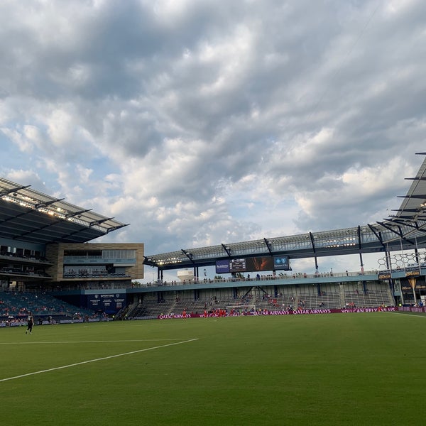 Photo taken at Children&#39;s Mercy Park by Ahsan A. on 7/16/2021