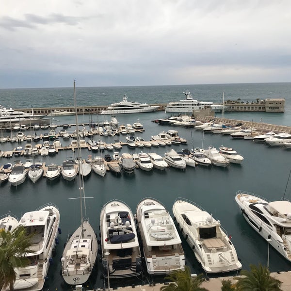 Photo taken at Riviera Marriott Hotel La Porte de Monaco by Clotilde G. on 4/8/2018