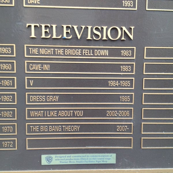 warner big bang theory