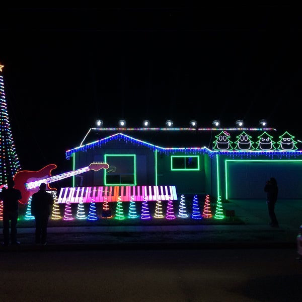 Star Wars Christmas Light Show (Now Closed) Public Art