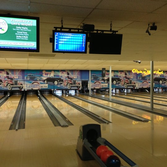 Photo taken at Flaherty&#39;s Arden Bowl by Mr. E. on 12/15/2012