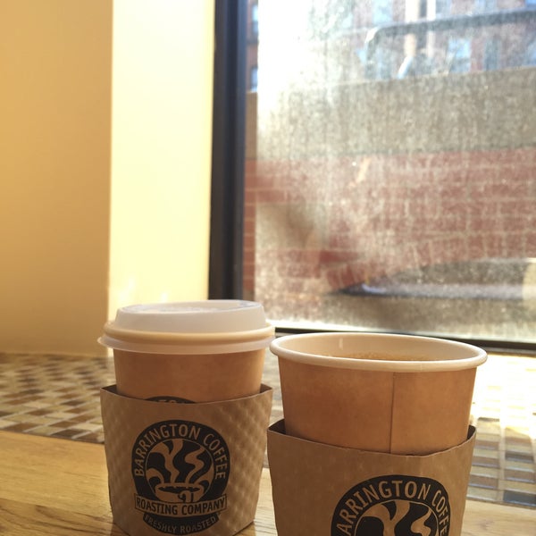 Photo taken at Barrington Coffee Roasting Company by Julianna on 4/5/2015