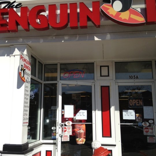 Photo taken at Penguin Diner by WineCountryMuse on 10/14/2012