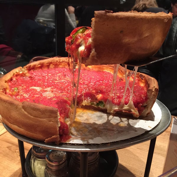 Photo taken at Giordano&#39;s by Linda P. on 3/7/2015