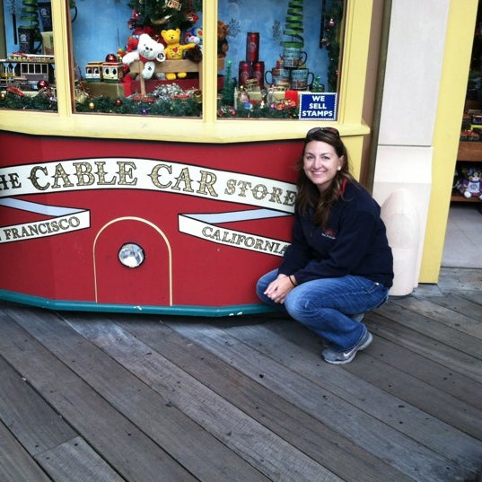 Photo taken at The Cable Car Store by Sandee H. on 11/18/2012