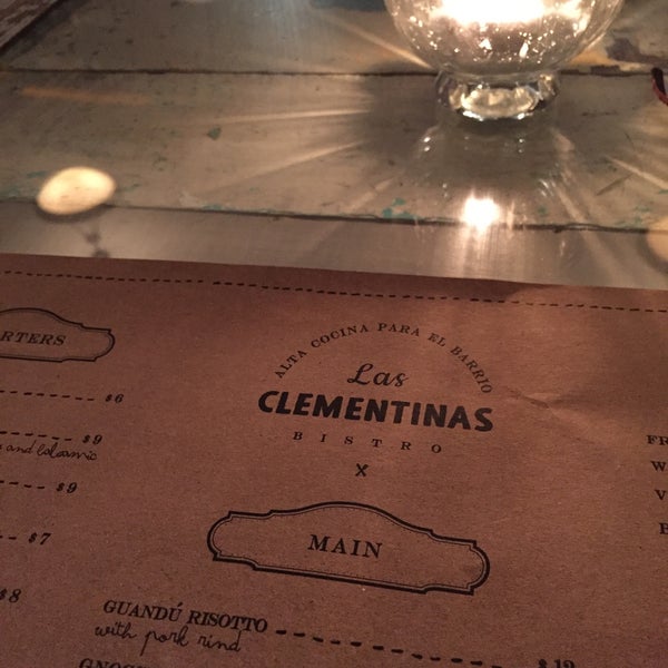 Foto diambil di Las Clementinas Bistro oleh Jonathan K. pada 10/17/2015