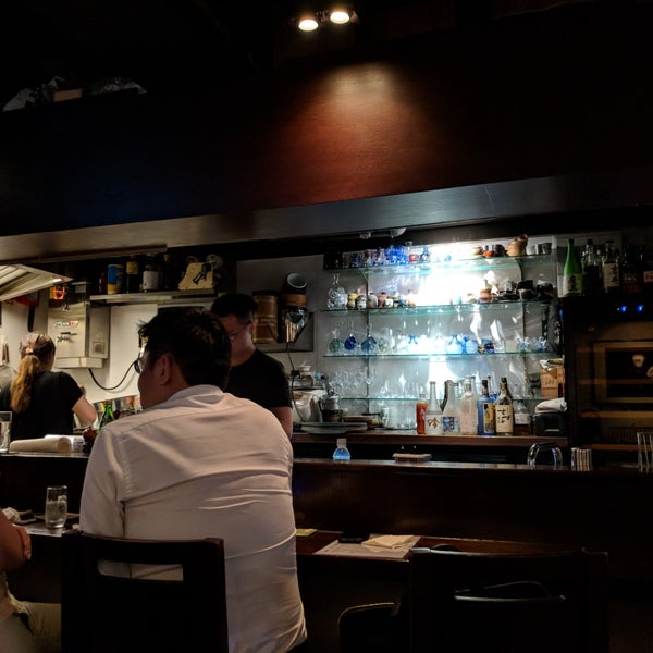 5/28/2018 tarihinde Minhua Z.ziyaretçi tarafından Sake Bar Ginn'de çekilen fotoğraf