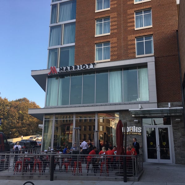 Photo taken at Ithaca Marriott Downtown on the Commons by Mark on 9/15/2017