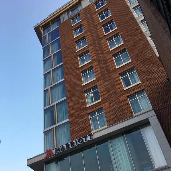 Photo taken at Ithaca Marriott Downtown on the Commons by Mark on 10/8/2018