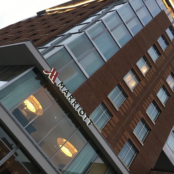 Photo taken at Ithaca Marriott Downtown on the Commons by Mark on 3/29/2018