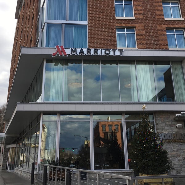 Photo taken at Ithaca Marriott Downtown on the Commons by Mark on 1/23/2018