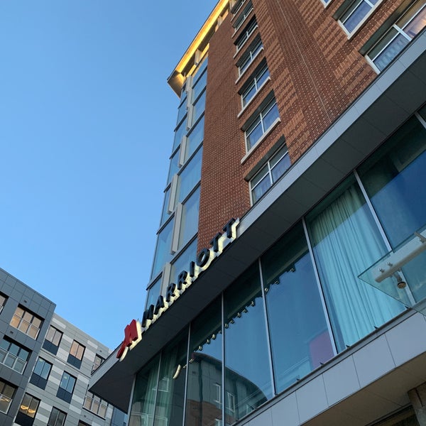 Photo taken at Ithaca Marriott Downtown on the Commons by Mark on 4/1/2019