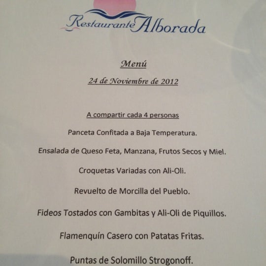 Foto diambil di Restaurante Alborada oleh Arturo M. pada 11/24/2012