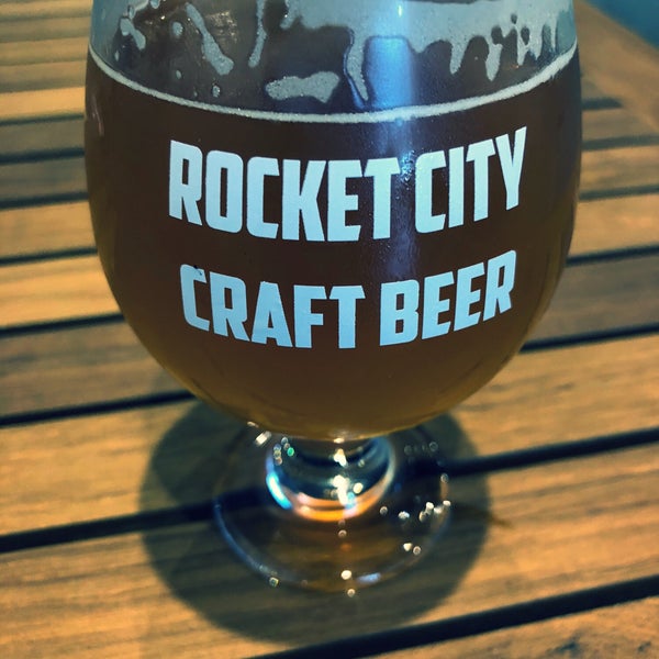Photo taken at Rocket City Craft Beer by Blair W. on 3/30/2018
