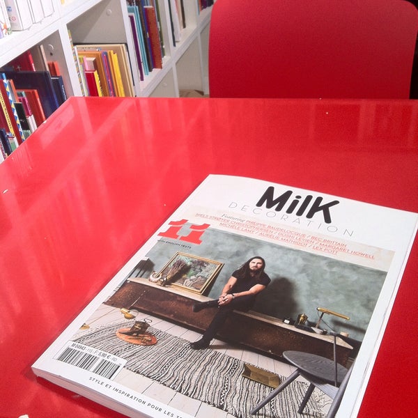 Photo taken at MiTo art café books by Magdalena O. on 5/17/2015