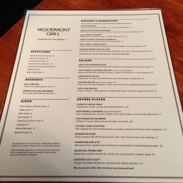 Photos at Woodmont Grill 99 tips