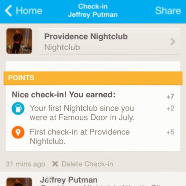 รูปภาพถ่ายที่ Providence Nightclub โดย Jeffrey P. เมื่อ 11/3/2013