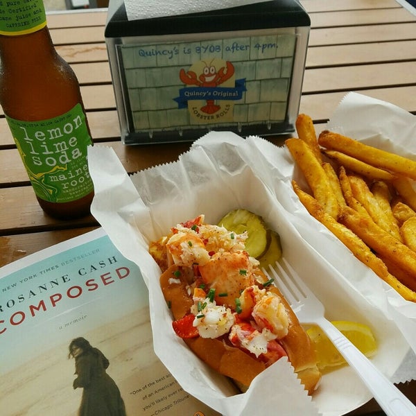 Photo taken at Quincy`s Original Lobster Rolls - Cape May by Linda T. on 6/28/2016