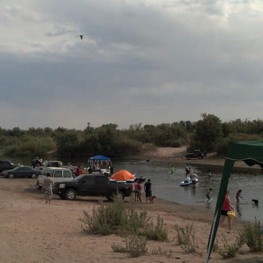 Confluence of Gila & Colorado Rivers Beach in Yuma