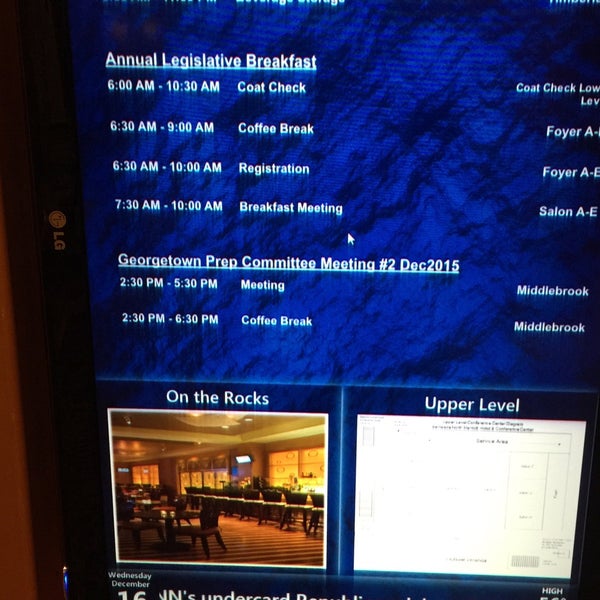 Das Foto wurde bei Bethesda North Marriott Hotel &amp; Conference Center von Don I. am 12/16/2015 aufgenommen