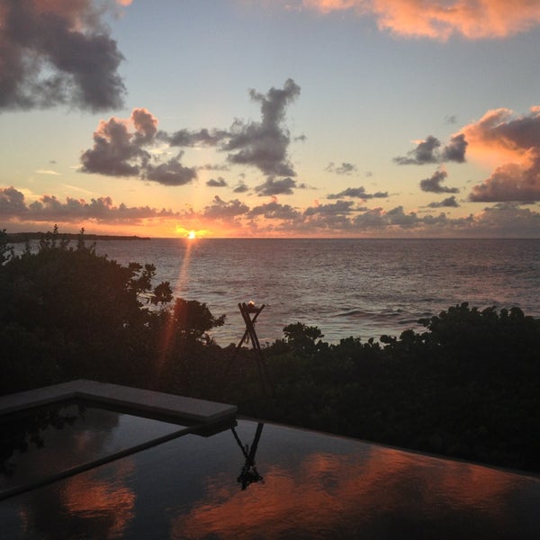 Photo taken at Four Seasons Resort and Residences Anguilla by Jason C. on 1/15/2013