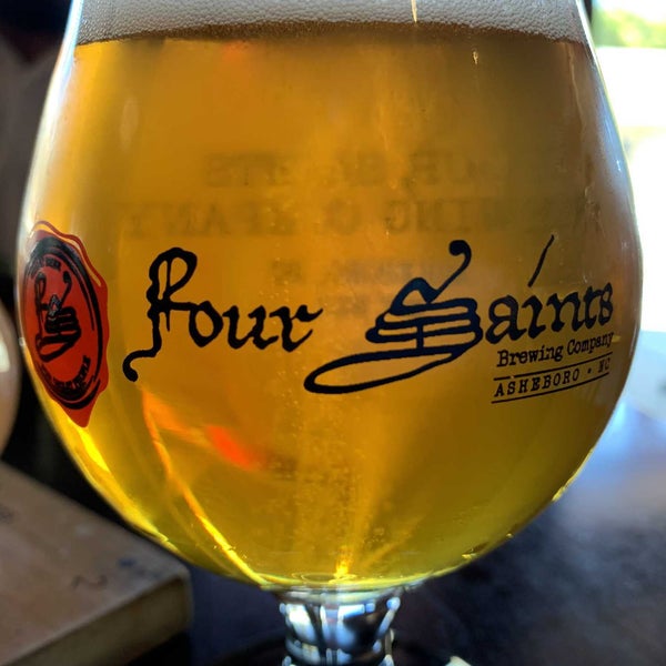 Photo taken at Four Saints Brewing Company by Charlie B. on 10/23/2021