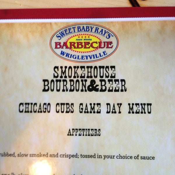 รูปภาพถ่ายที่ Sweet Baby Ray&#39;s Smokehouse Bourbon &amp; Beer โดย Brandon W. เมื่อ 4/9/2013