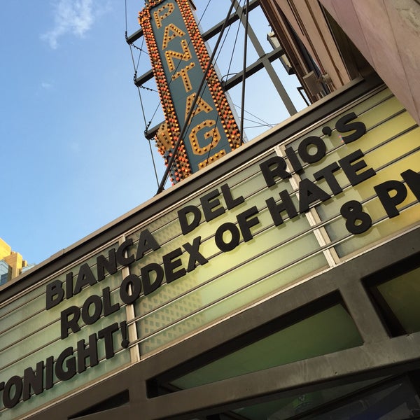 Photo taken at Pantages Theatre by Chris D. on 5/4/2015