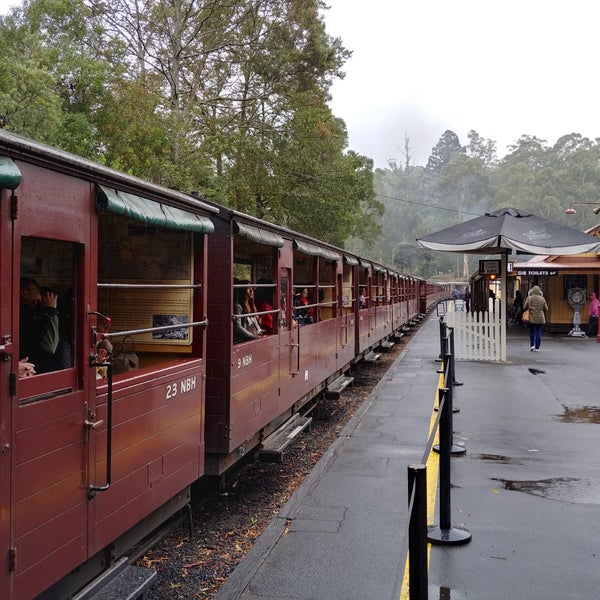 Photo taken at Belgrave Station - Puffing Billy Railway by Dennis H. on 3/24/2019