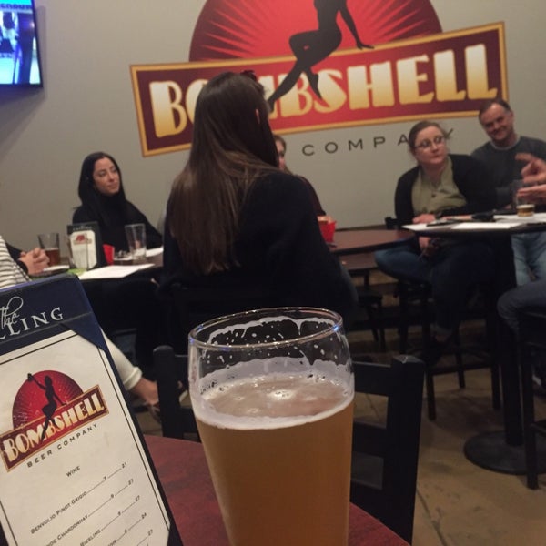 Photo taken at Bombshell Beer Company by Mike C. on 4/2/2019