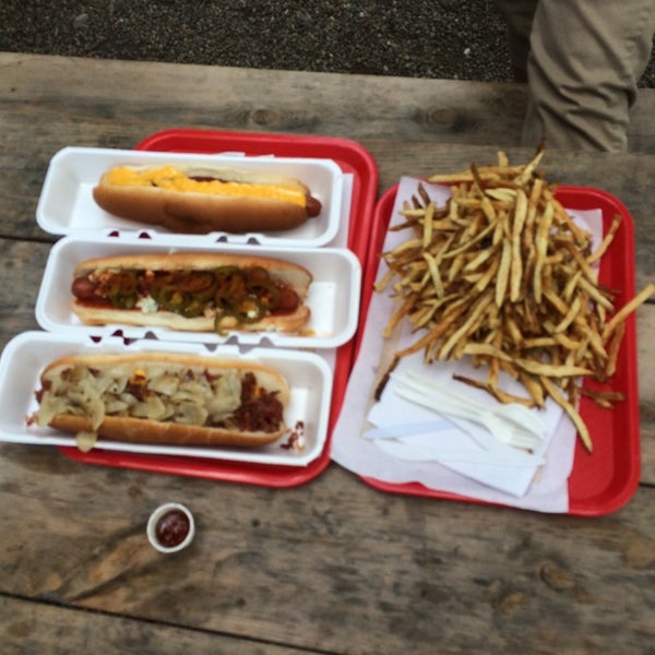 Photo taken at Scooter&#39;s World Famous Dawg House by Joe N. on 9/1/2014