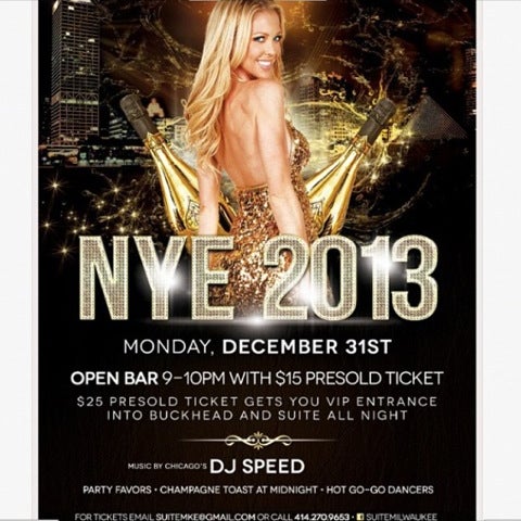 1/1/2013にDJ SPEED 😄👉👌😄がSuite Nightclub Milwaukeeで撮った写真