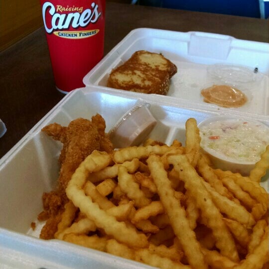 Photo taken at Raising Cane&#39;s Chicken Fingers by Jeffrey L. on 4/22/2016