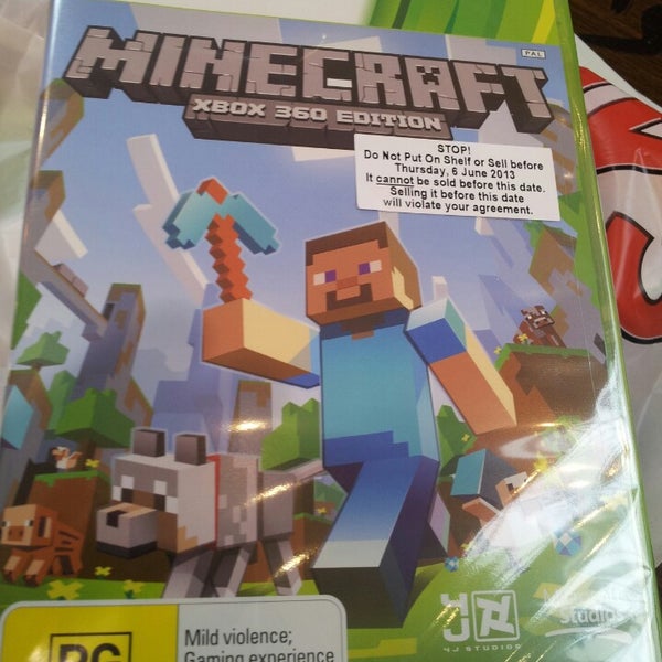 minecraft xbox 360 eb games