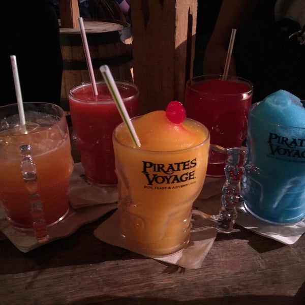 Photo taken at Pirates Voyage Dinner &amp; Show by Dom A. on 4/13/2017