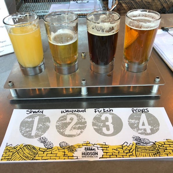 Photo taken at Hudson Brewing Company by Meghan M. on 3/15/2020